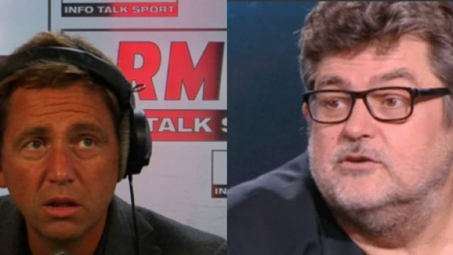 Daniel Riolo et Vincent Duluc en désaccord sur le traitement réservé à Vincent Duluc - Source : capture d'écran, Twitter