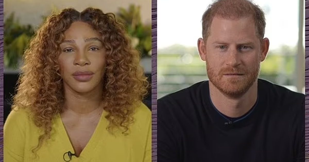 Prince Harry interacts with Serena Williams on a virtual panel of BetterUp(02)