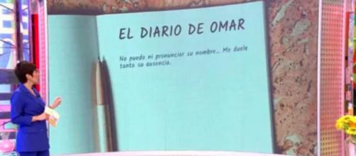 'El Diario de Omar' son una recopilación de las conversaciones del exsuperviviente con una amiga (Captura de pantalla de Telecinco)