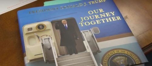 "Our Journey Together" is a book of pictures offering a peek into Trump's presidency (Image source: CNN)