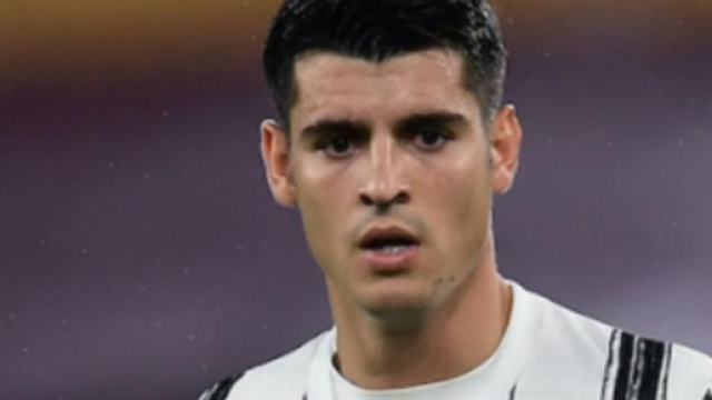 Alvaro Morata, giocatore della Juventus.