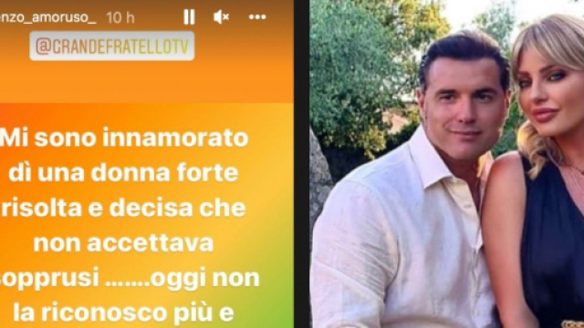 Lorenzo Amoruso deluso dal comportamento di Manila Nazzaro.