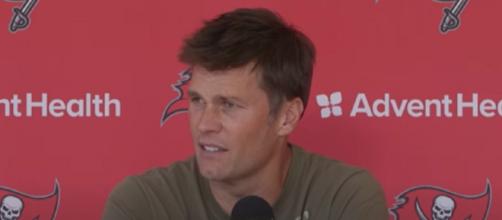 The Bucs still own Brady's rights (Image Credit: Tampa Bay Buccaneers/YouTube)