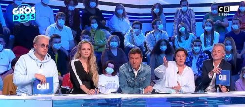 Benjamin Ledig se fait clasher par Bernard Montiel dans TPMP. Source : capture d’écran C8.