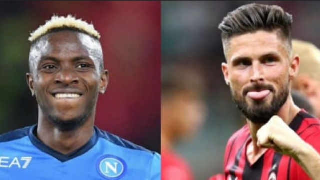 Napoli-Milan, probabili formazioni: Osimhen sfida Giroud, in dubbio Ibrahimovic.