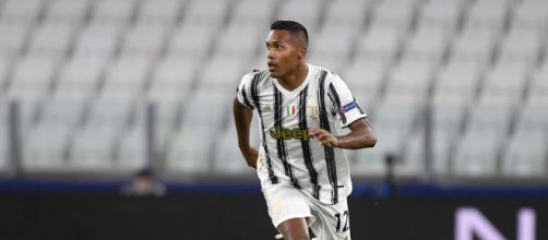 Il terzino sinistro della Juventus Alex Sandro