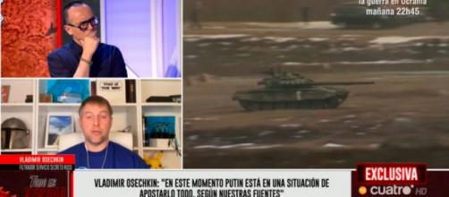 Risto Mejide se impresionó mucho al escuchar los supuestos planes de Putin (Captura de pantalla de Cuatro)