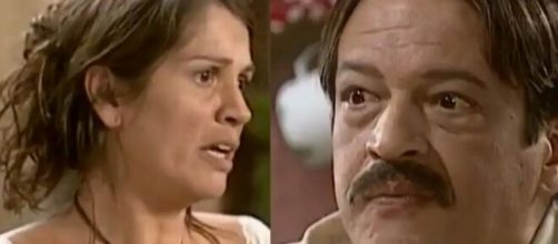 Joana terá brigado cm Batista em 'O Cravo e a Rosa'. (Fotomontagem)