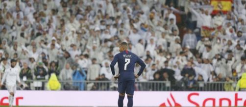 REAL-PSG : Mbappé marque des supporteurs madrilènes qui chantent à sa gloire - Source : capture d'écran, Twitter