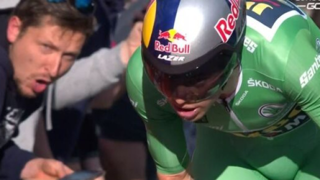 Wout van Aert impegnato alla Parigi Nizza
