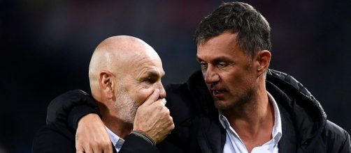 Milan, Pioli e Maldini a colloquio.