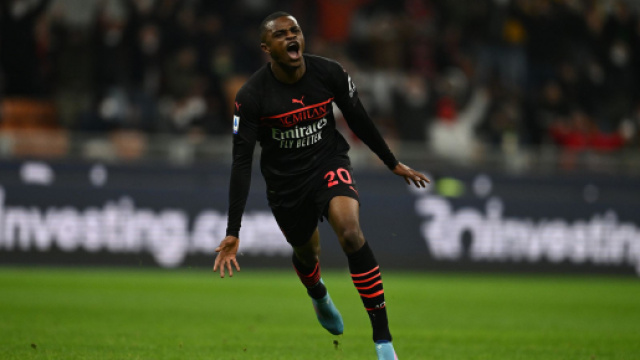 Kalulu autore del gol vittoria del Milan sull'Empoli. Foto di: acmilan.com