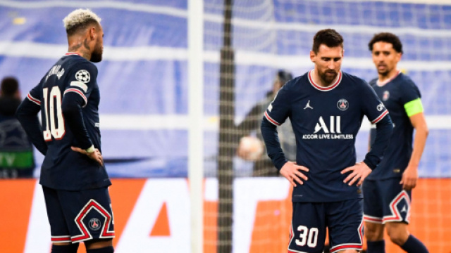 Neymar, Messi et Marquinhos pas &agrave; la hauteur face au Real. (cr&eacute;dit Twitter)