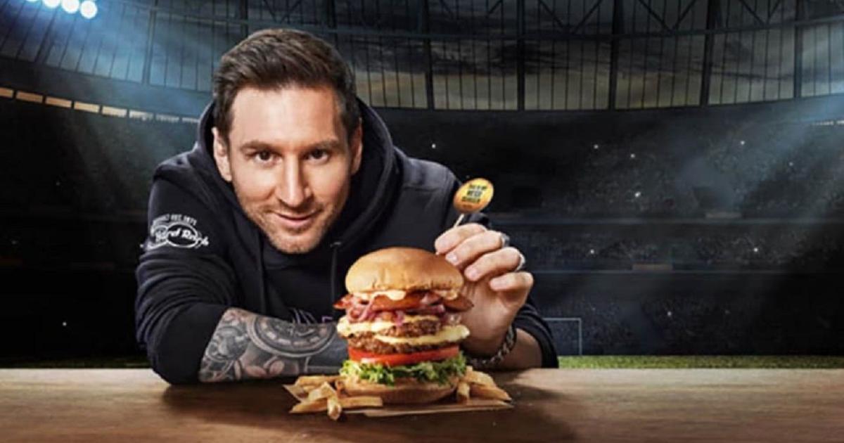 Eliminado de la Champions, Leo Messi se divierte con una polémica hamburguesa