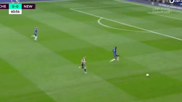 Rudiger a fait parler pour son geste face à Newcastle. (crédit Twitter)