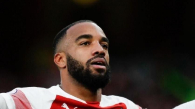 Alexandre Lacazette, giocatore francese.
