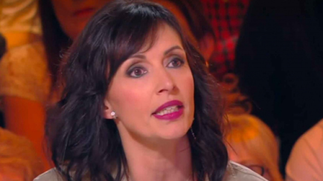 Géraldine Maillet foudroie Gilles Verdez dans TPMP. Source : capture d’écran C8.
