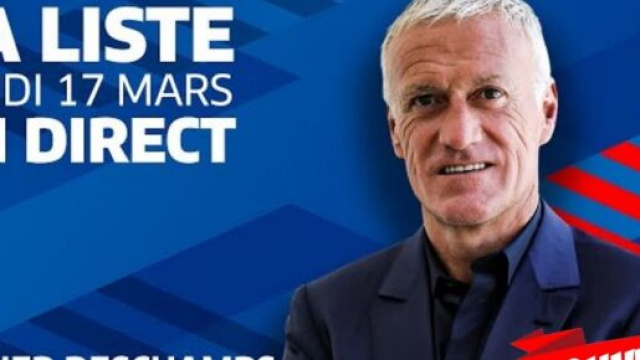 EDF : La liste de Didier Deschamps fuite, des nouveaux et des bannis (capture YouTube)