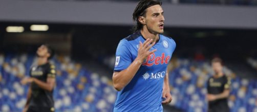 In foto Elmas, giocatore del Napoli.