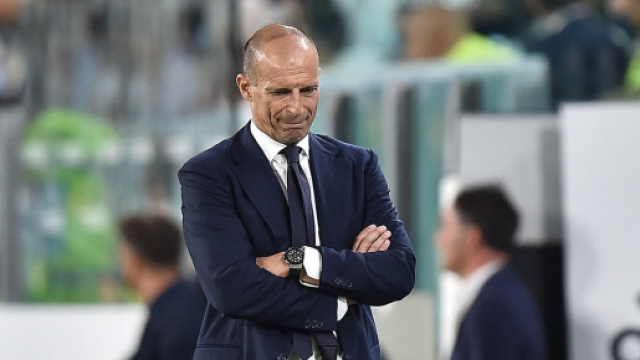L'allenatore della Juventus Massimiliano Allegri.