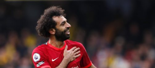 Mohamed Salah, giocatore del Liverpool.