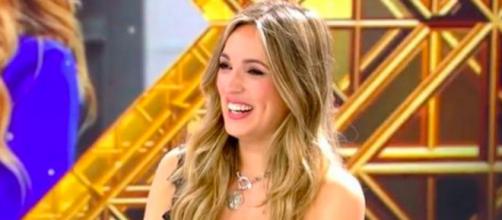 Marta Riesco se ha emocionado por el lanzamiento de 'No tengas miedo' (Captura de pantalla de Telecinco)