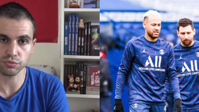 Romain Molina a balancé du lourd sur le PSG. (crédit montage Twitter)