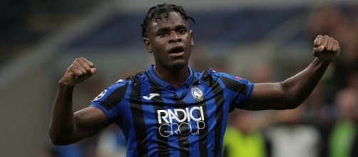 In foto Duvan Zapata, attaccante dell'Atalanta.