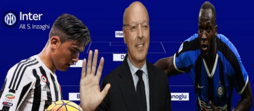 La possibile Inter con Dybala e Lukaku nel 2022-2023.