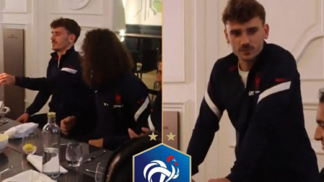 Le discours émouvant d'Antoine Griezmann pour son anniversaire à Clairefontaine (captures YouTube)