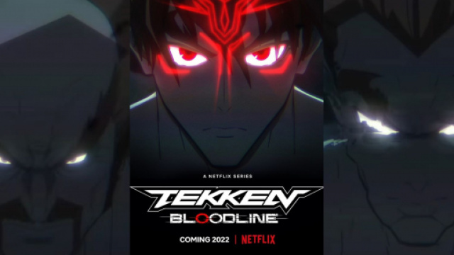 Locandina di Tekken Bloodline, nuova serie animata Netflix 2022.