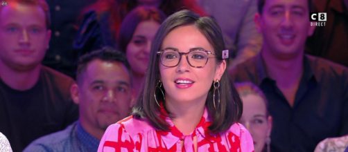 Agathe Auproux sur le plateau de TPMP. Source : capture d’écran C8.