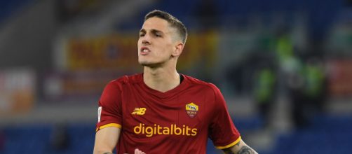 Zaniolo, calciatore della Roma.