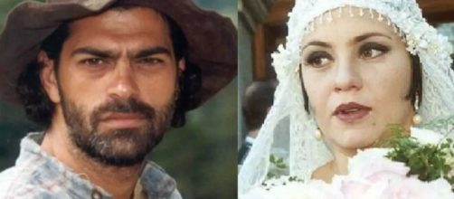 Petruchio e Catarina em 'O Cravo e a Rosa'. (Fotomontagem)