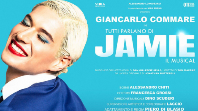 Giancarlo Commare è Jamie New in Tutti parlano di Jamie