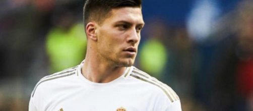 Luka Jovic potrebbe essere un rinforzo della Juventus.