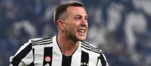 Federico Bernardeschi, centrocampista della Juventus.