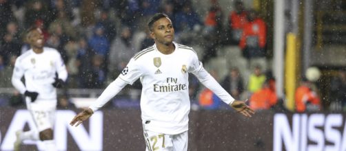 L'attaccante del Real Madrid Rodrygo.