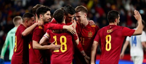 España podría enfrentarse a Alemania en la fase de grupos del Mundial de Catar 2022 (Twitter/@SeFutbol)