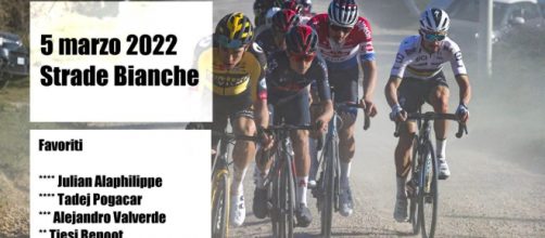 La Strade Bianche è in programma sabato 5 marzo 2022.