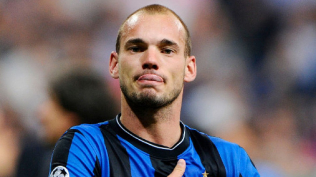 Sneijder, ex centrocampista dell'Inter.
