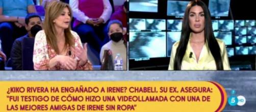 Chabeli Navarro ha contado que Kiko Rivera acostumbra a grabar a sus parejas (Captura de pantalla de Telecinco)