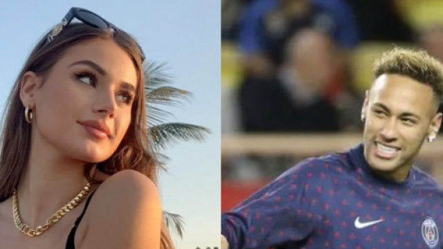 Neymar au coeur de discussion avec une TikTokeuse. (crédit Twitter et TikTok)