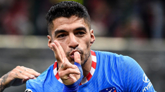 Luis Suárez attaccante dell'Atletico Madrid