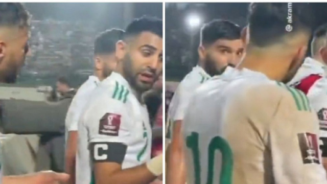 L'échange avec les micros entre Mahrez et Belaili fait parler (captures YouTube)