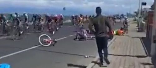 Ciclismo, l'incidente del Giro di Turchia
