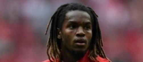 In foto Renato Sanches, centrocampista portoghese.