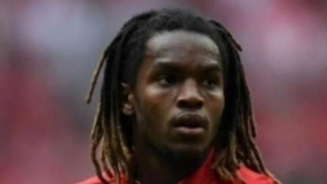 In foto Renato Sanches, centrocampista portoghese.