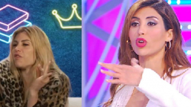 Tensione alle stelle tra Paola Caruso e Mila Suarez a La pupa e il secchione show.