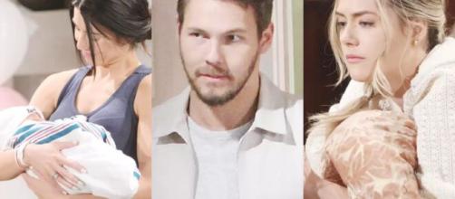 Beautiful, spoiler al 23 aprile: Thomas dubita che Liam è il padre del bambino di Steffy, Carter non perdona Zoe